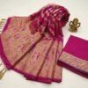 BS002370-4(3) Rani Banarasi Pure Silk Saree
