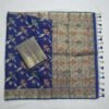 Royal Blue Banarasi Pure Silk Saree