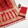 BS002373-1(2) Red Banarasi Silk Saree