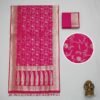 Shining Magenta Banarasi Silk Saree