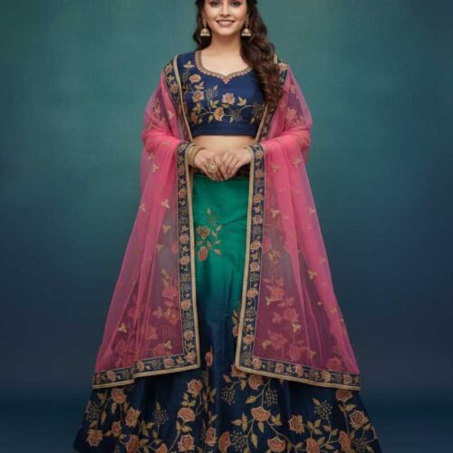 Ombre Shade Lehenga Ombre Shade Lehenga