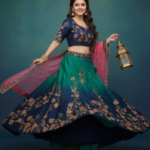 Ombre Shade Lehenga