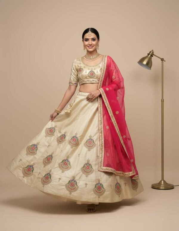 Off White Lehenga