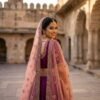 Gorgeous Wine Bridal Lehenga