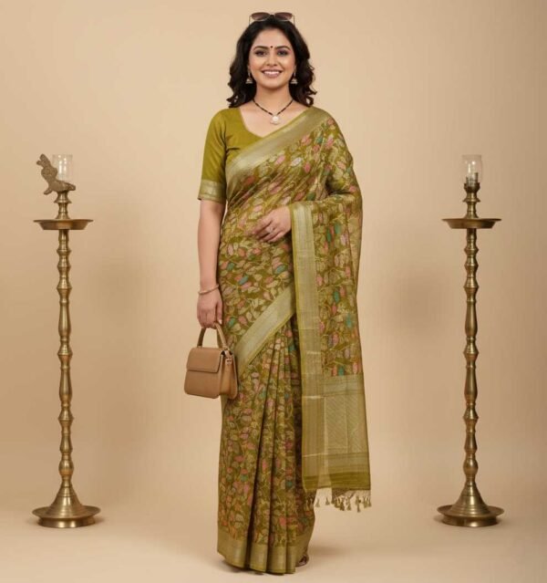 Mustard Georgette Saree Mustard Georgette Saree