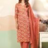 Saffron Pure Cotton Stitched Suit