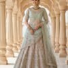 Pista Green Lehenga