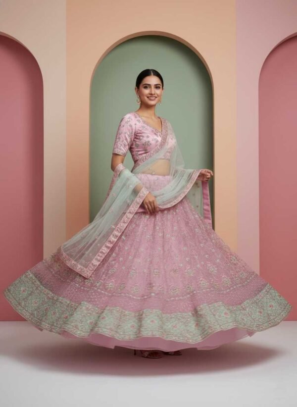 Pastel Pink Lehenga
