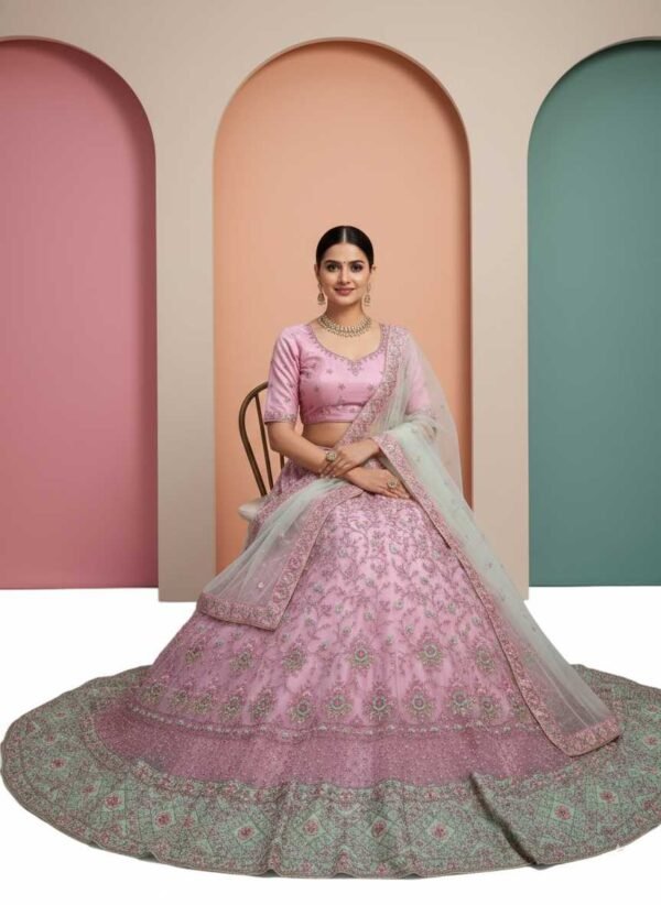 Pastel Pink Lehenga