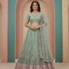 Pastel Green Lehenga