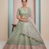 Pastel Green Lehenga