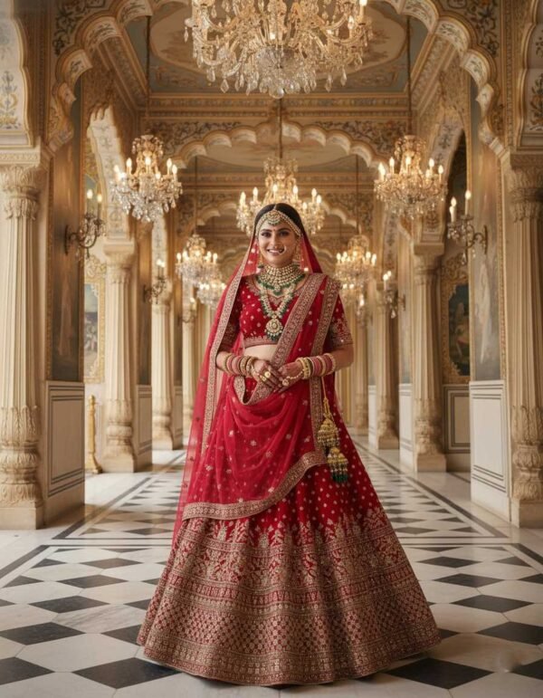 Exclusive Maroon Lehenga