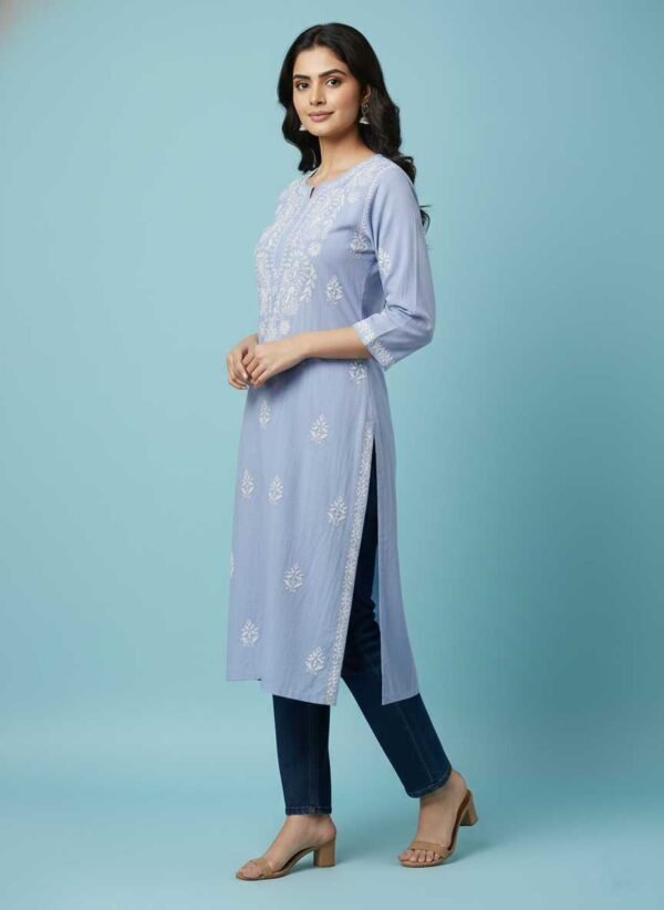 BS002222-1(2) Purple Chikankari Kurti