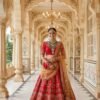 Radiating Red Lehenga