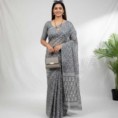 Jamdani Cotton Saree