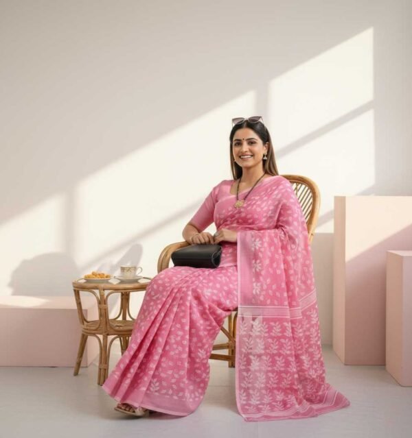 Jamdani Cotton Saree