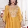 Designer Yellow Stitched Suit