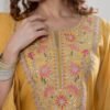 Designer Yellow Stitched Suit