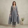 Grey Stitched Suit