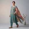 Dusty Teal Unstitched Suit