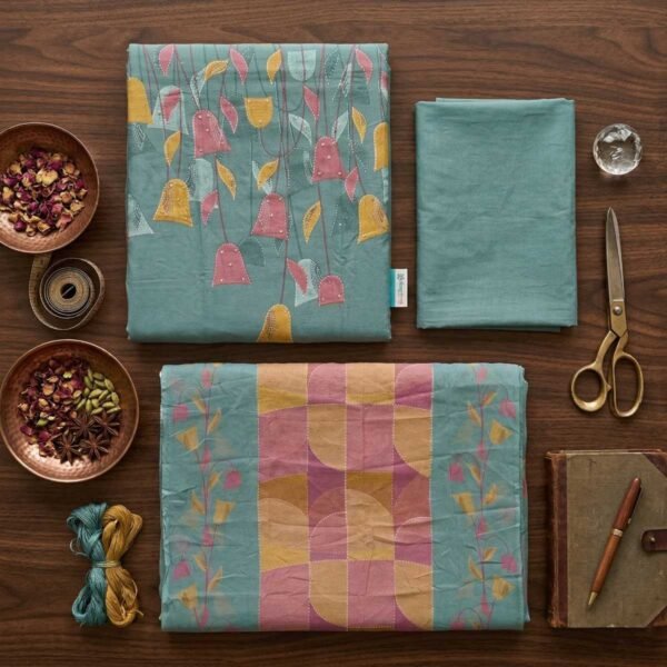 Dusty Teal Unstitched Suit
