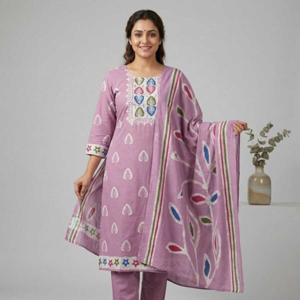 Lavender Unstitched Suit