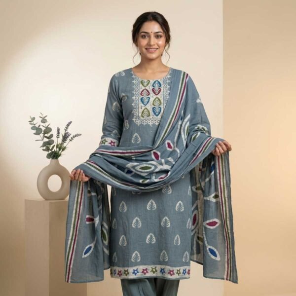 Blue Unstitched Suit