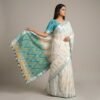 off white pure cotton saree