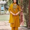 Mustard Stitched Suit