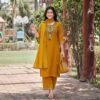 Mustard Stitched Suit