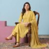 Yellow Stitched Suit