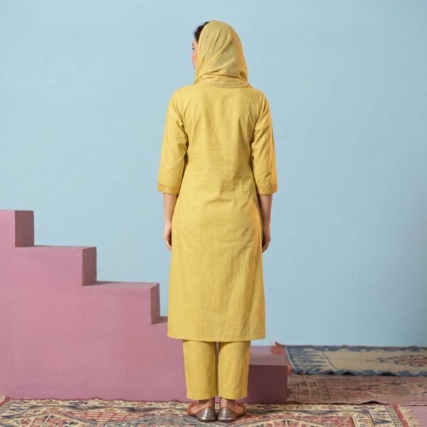 Yellow Stitched Suit