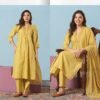 Yellow Stitched Suit