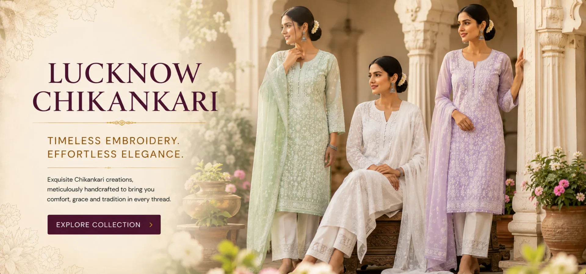 Lucknowi Chikankari