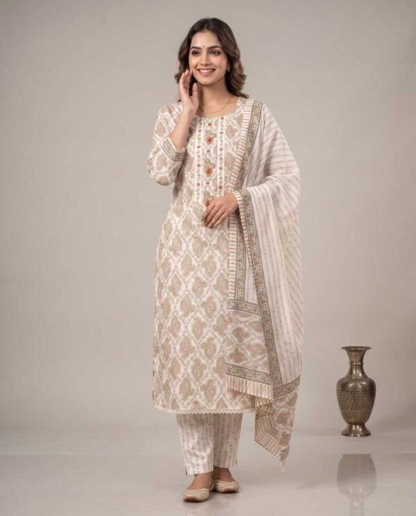 Ivory Unstitched Suit