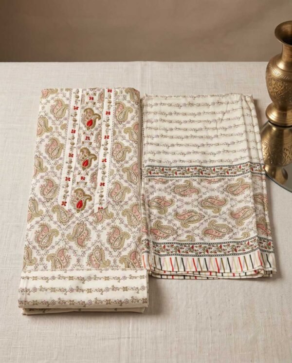 Ivory Unstitched Suit