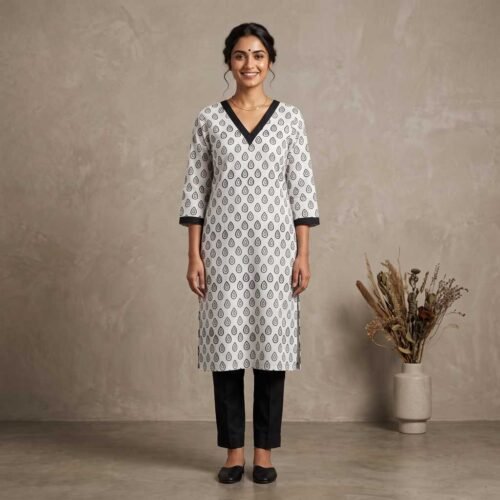 B&W Stitched Suit