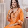 ST-990(3) Orange Stitched Suit