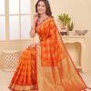 BS002427-4(2) Mustard Silk Saree