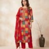 Multi-colored Unstitched Suit Multi-colored Unstitched Suit