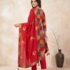 BS002462(2) Multi-colored Unstitched Suit