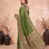 Mehendi Green Silk Saree
