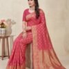 Magenta Silk Saree