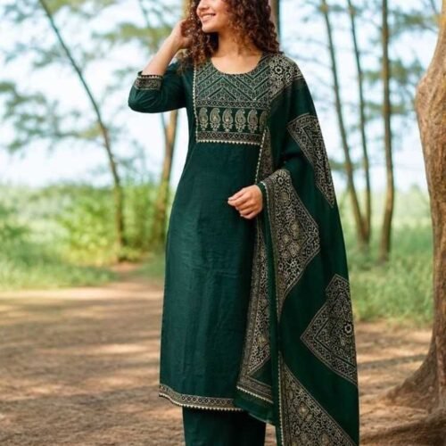Cotton Green Stitched Suit Cotton Green Stitched Suit