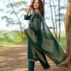 Cotton Green Stitched Suit