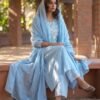 ST-1280(4) Sky Blue Stitched Suit