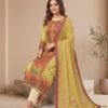 Maslin Unstitched Suit in Yellow