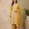 Golden Yellow Unstitched Suit