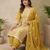 Golden Yellow Unstitched Suit