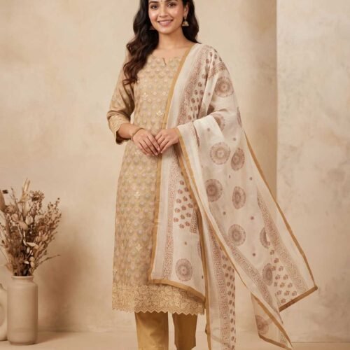 Mustard Yellow Unstitched Suit
